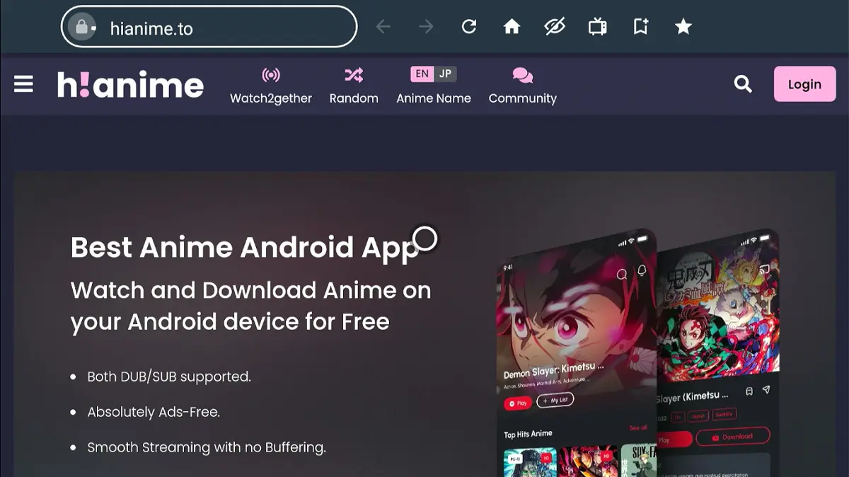 enter hianime url