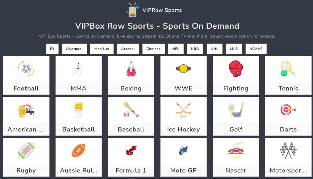 viprow sports