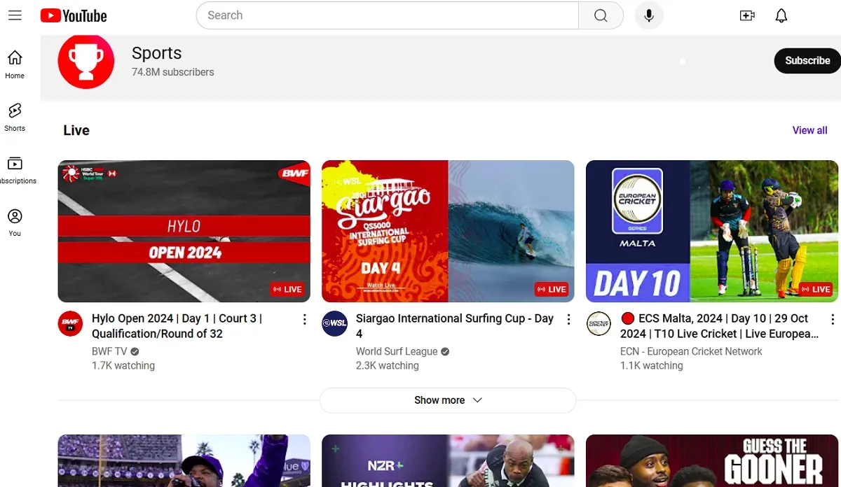 YouTube