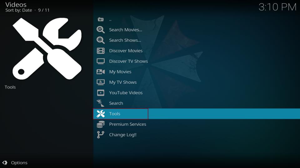 select tools