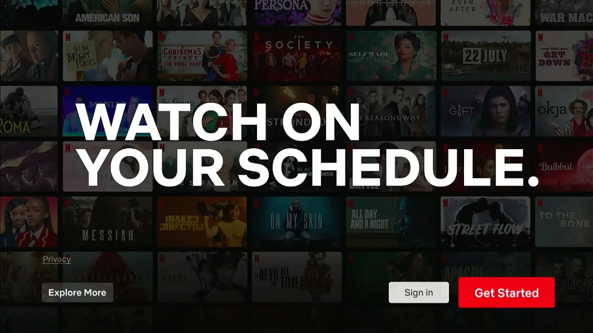 log out of netflix