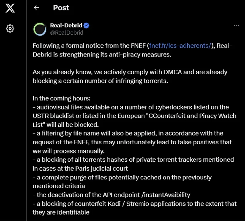 Has Real Debrid Shut Down?