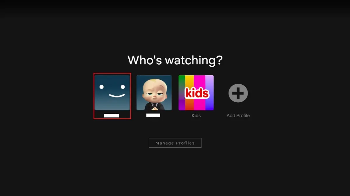 select profile