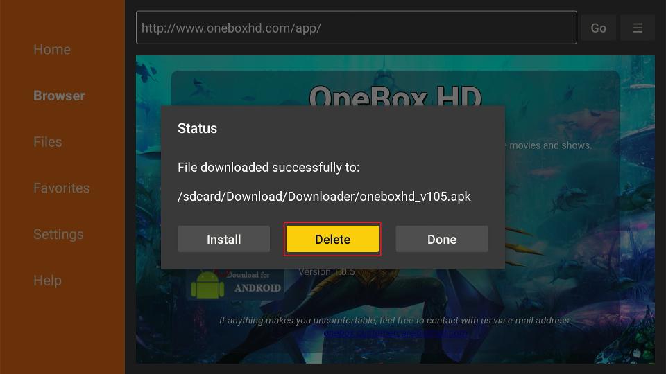 onebox v105