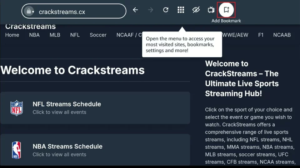 add bookmark