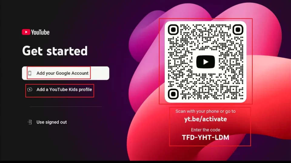 add your google account