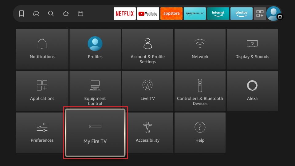 select my fav tv
