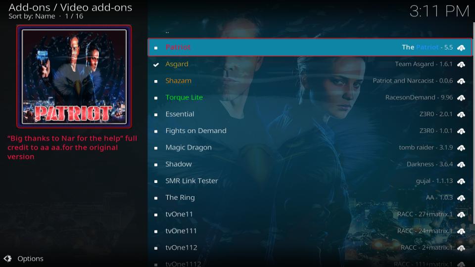 select patroit