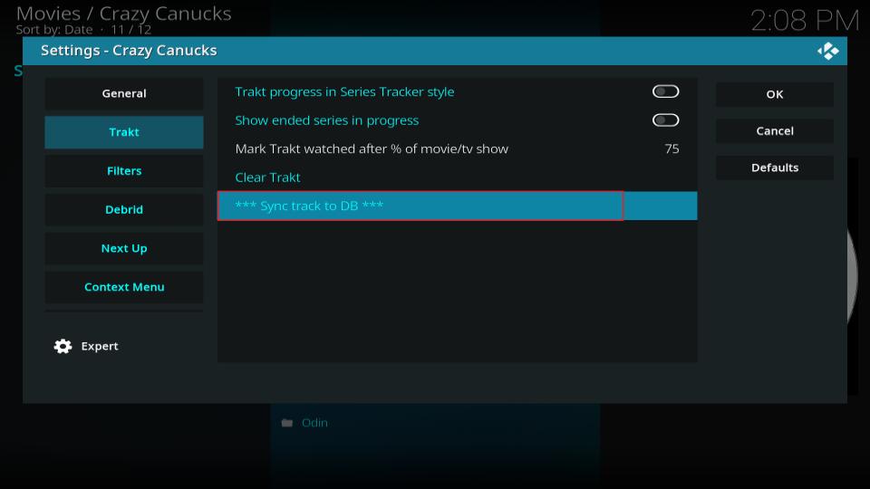 sync to db