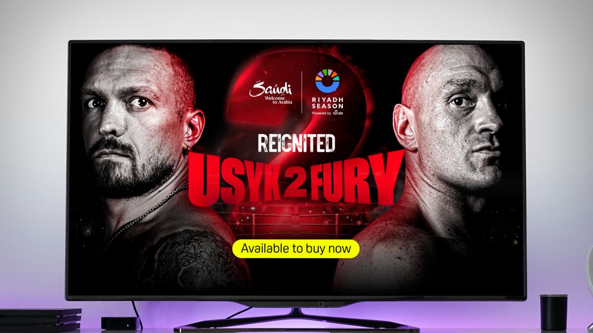 watch Usyk vs. Fury without cable