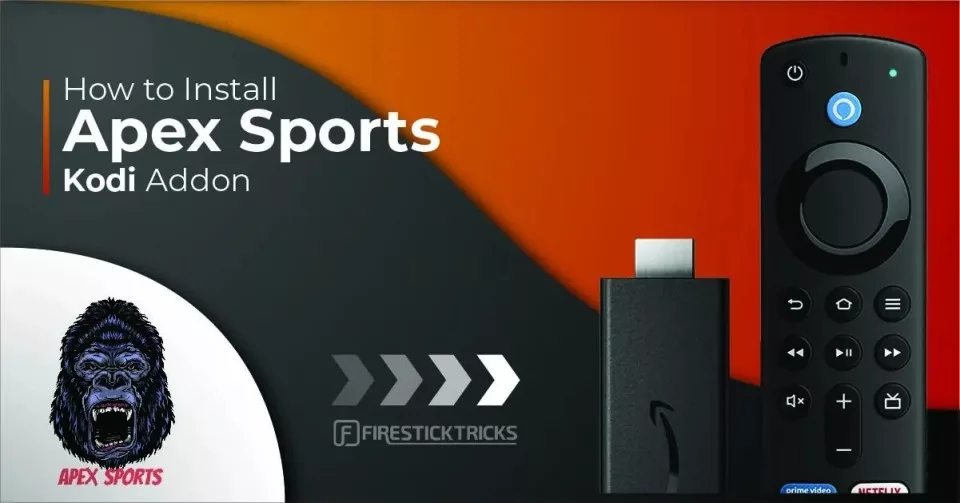 How to Install ApeX Sports Kodi Addon