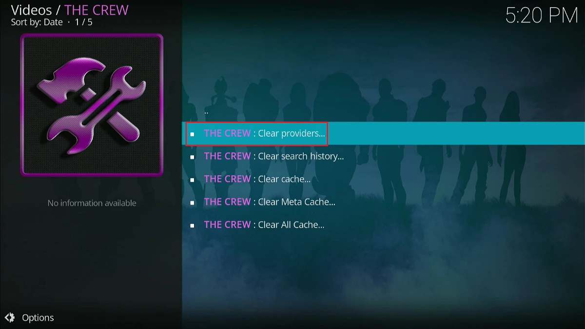 select clear providers