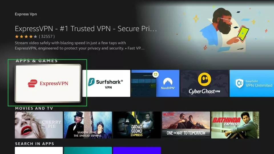 vpn for fire tv