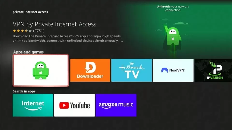 VPN by Private Internet Access