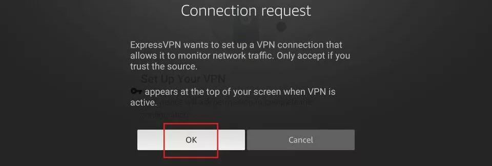 vpn connection request