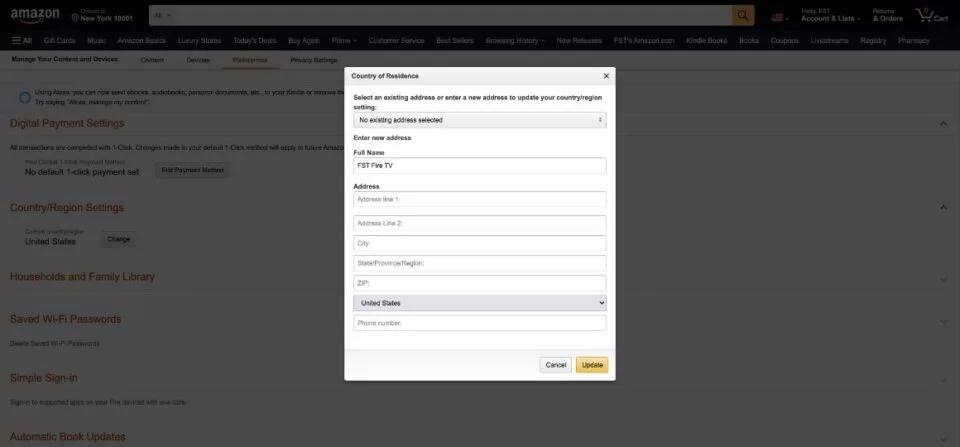 amazon fire tv vpn