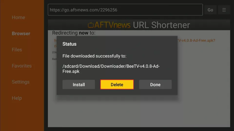 select delete