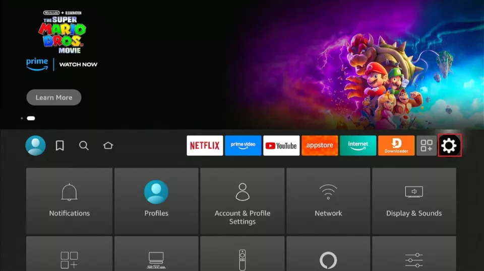 firestick settings