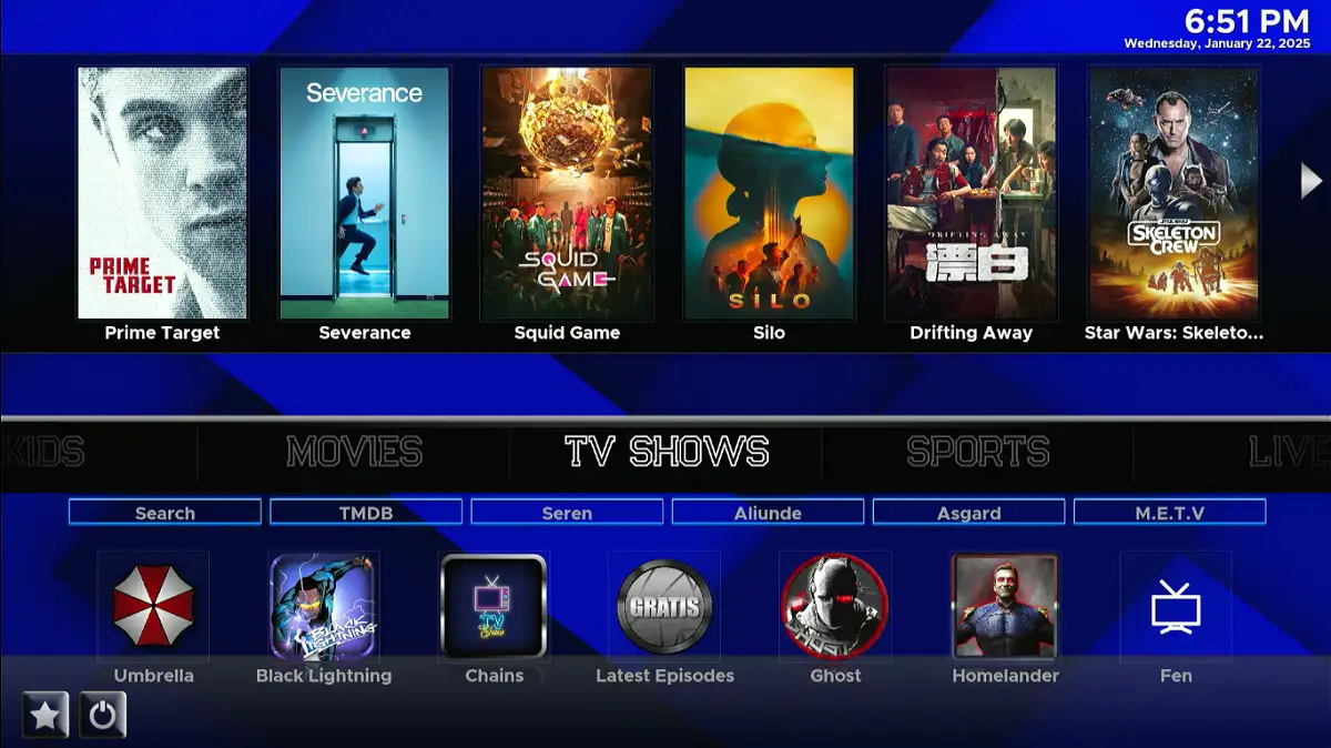 kodi builds