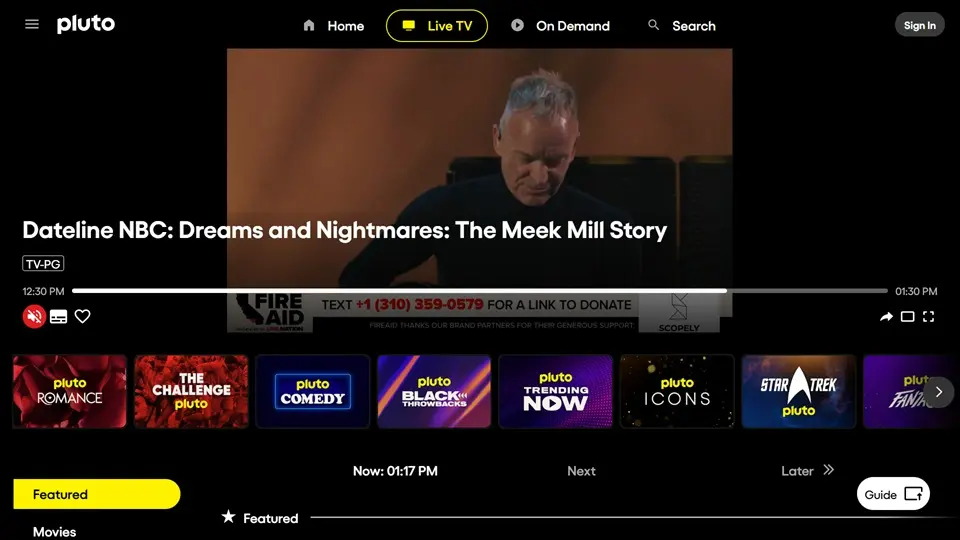 pluto tv