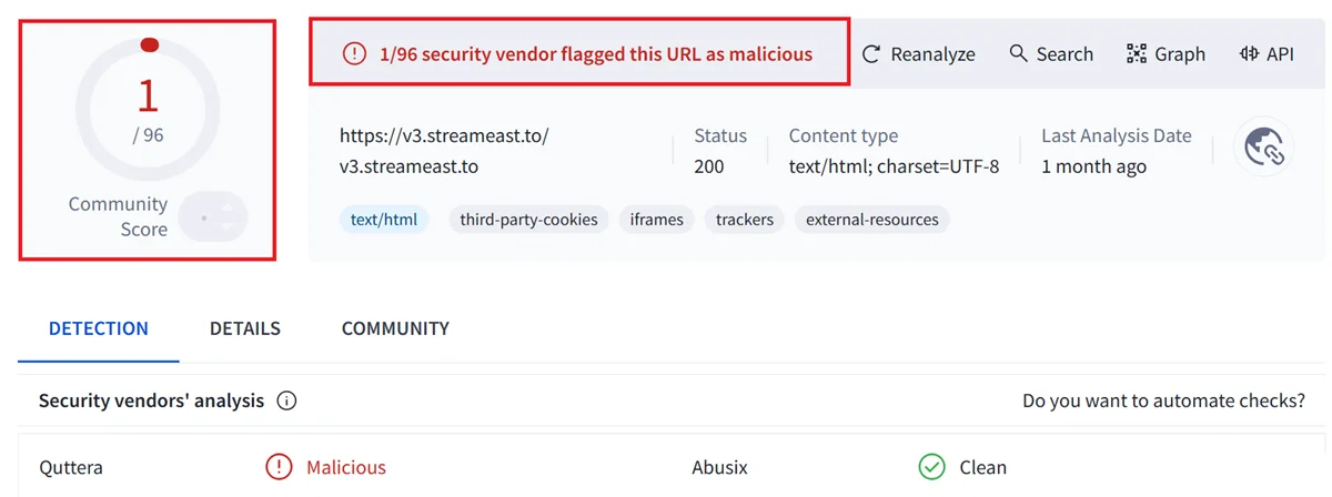Is Streameast Safe & Legal?