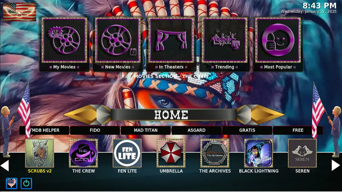 kodi build usa