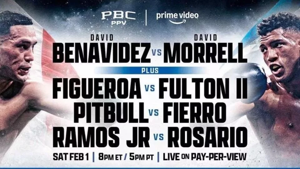 David Benavidez vs. David Morrell for free