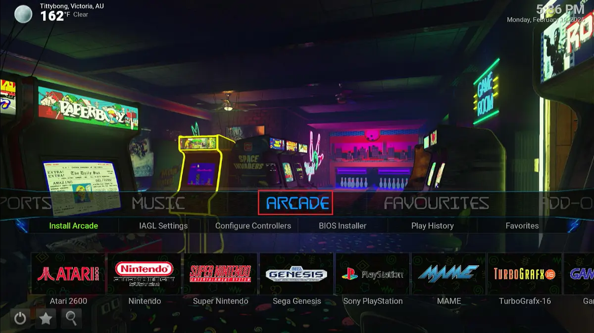 select arcade