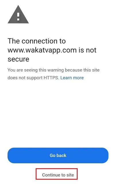 continue to site