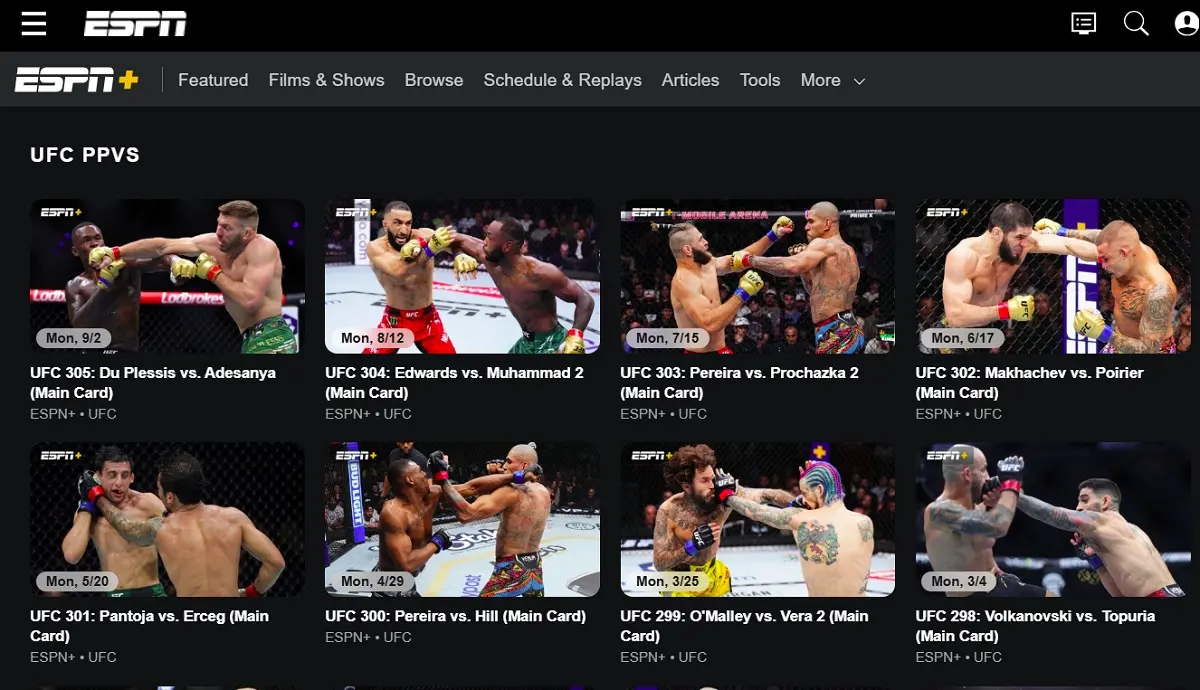 ESPN +