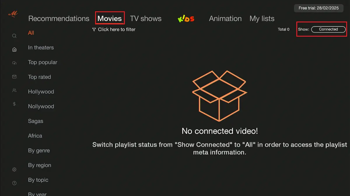 select movies