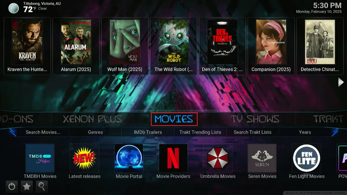 select movies