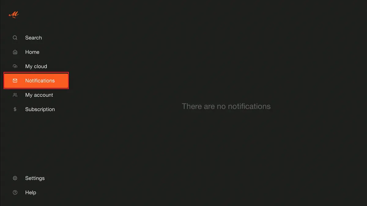 select notifications