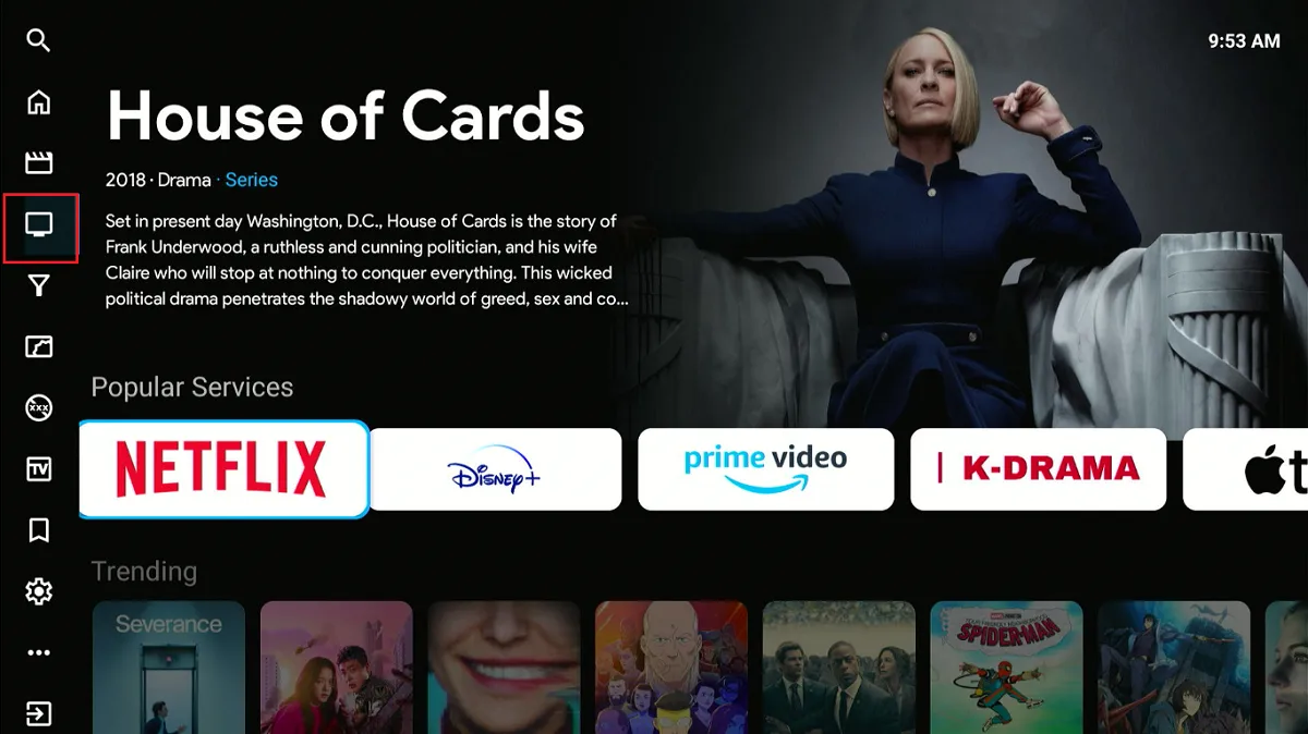 select tv shows