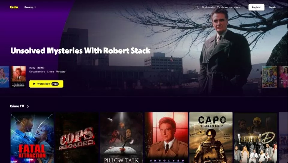 Access SuperBowl on Tubi TV on FireStick