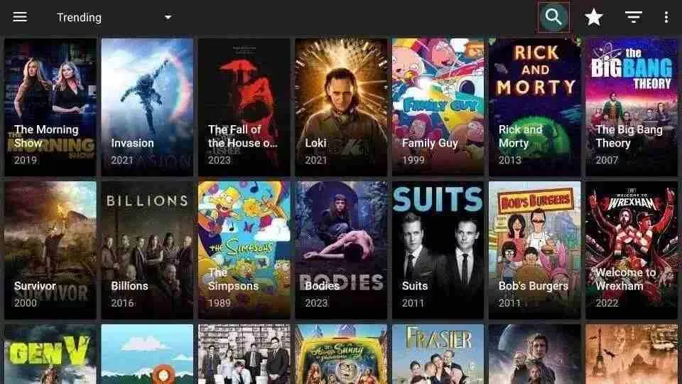 select-the-search-option