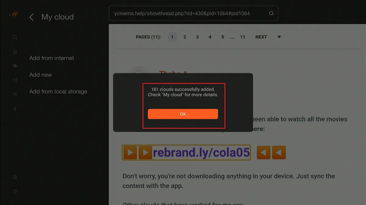 select ok