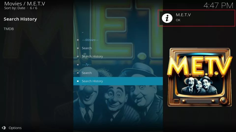 metv cleared