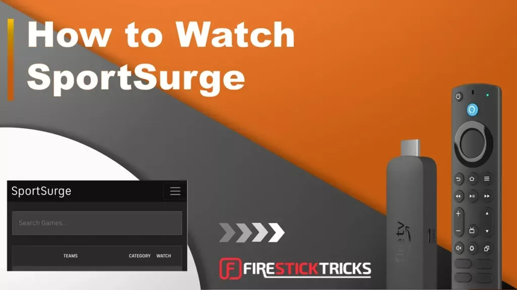 how to watch Sportsurge on any device