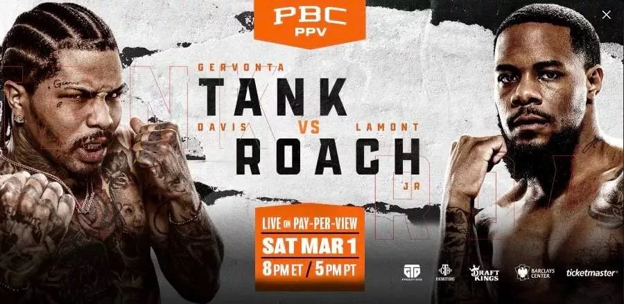Davis vs. Roach on PPV.com