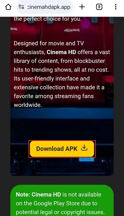 select download apk