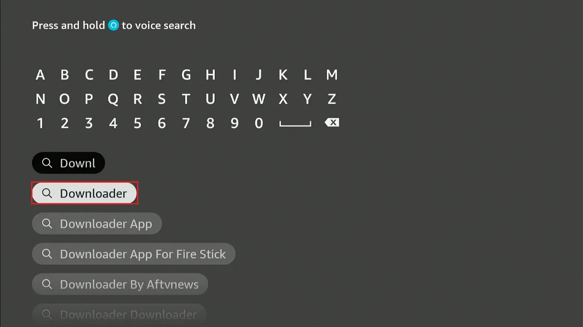 type downloader