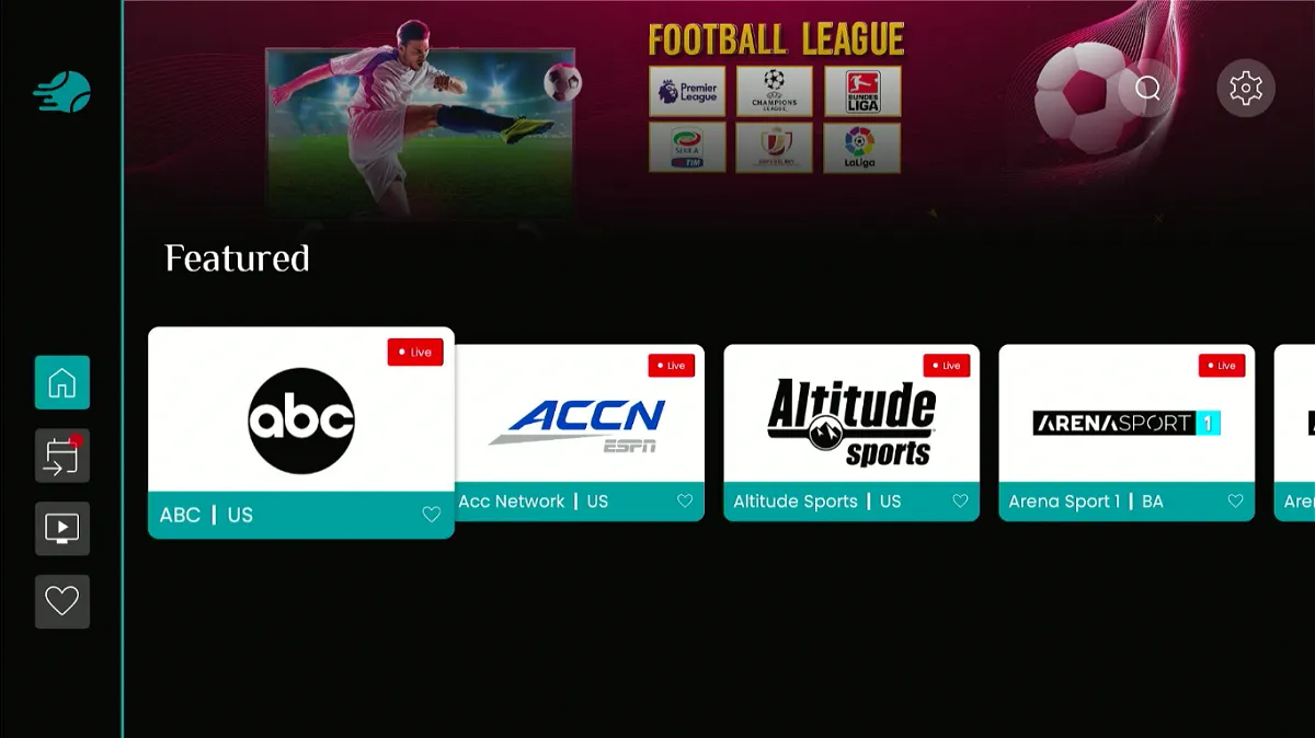 sportsfire home page