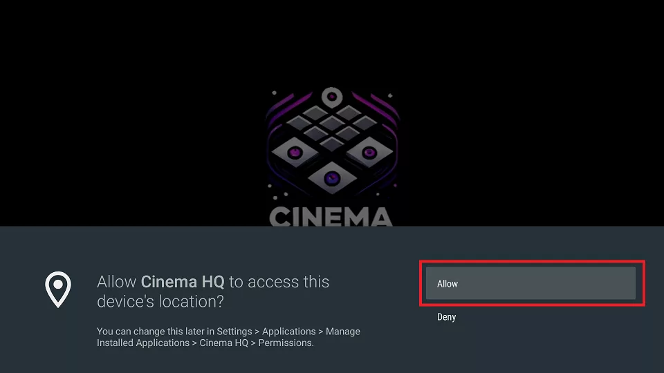 select allow