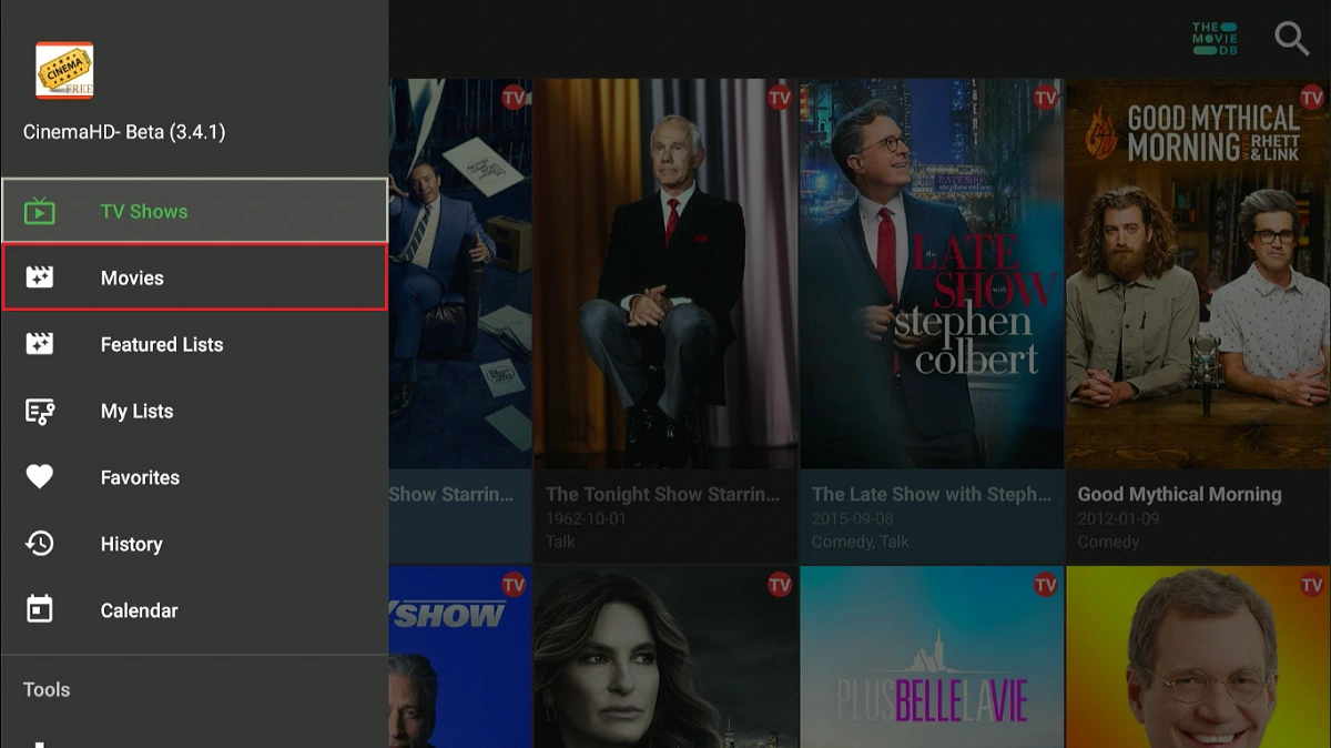 select movies