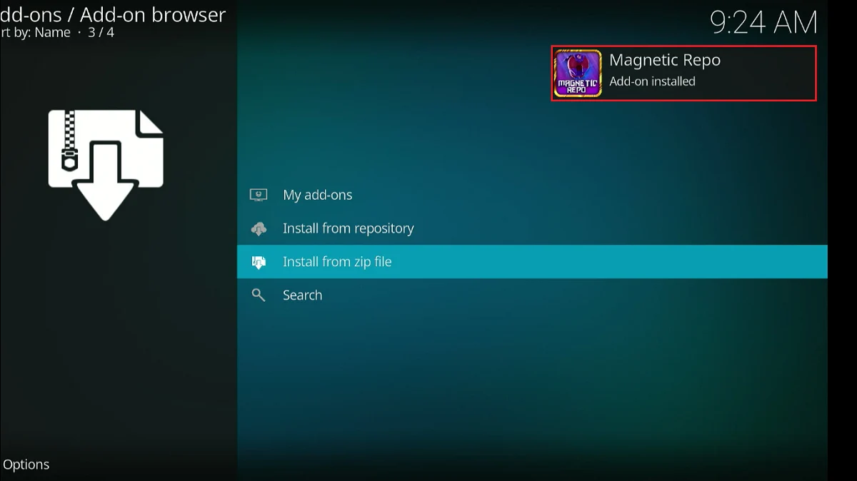 magnetic repo add on installed