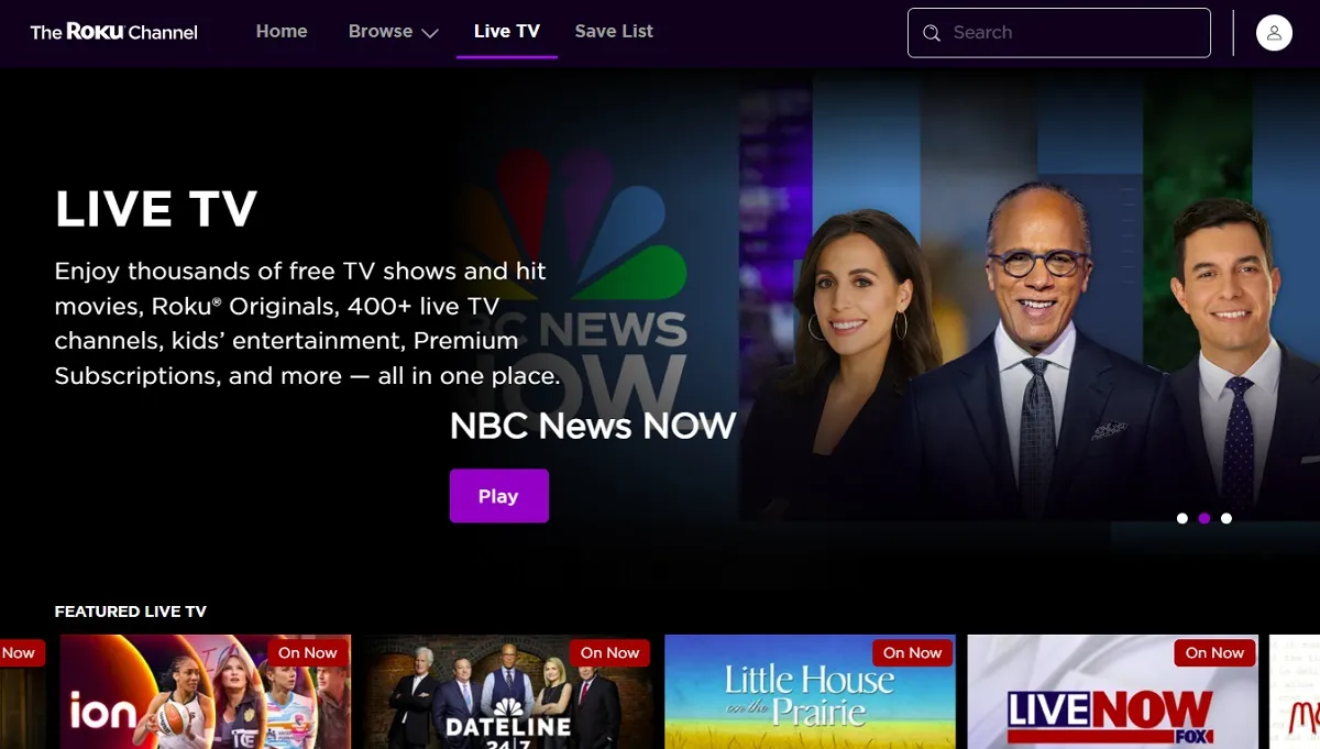 the roku channel
