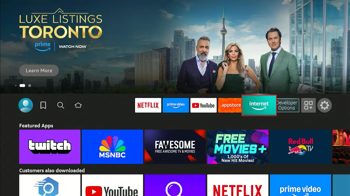 select amazon silk browser