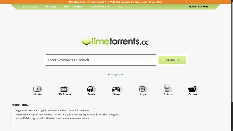Lime Torrents
