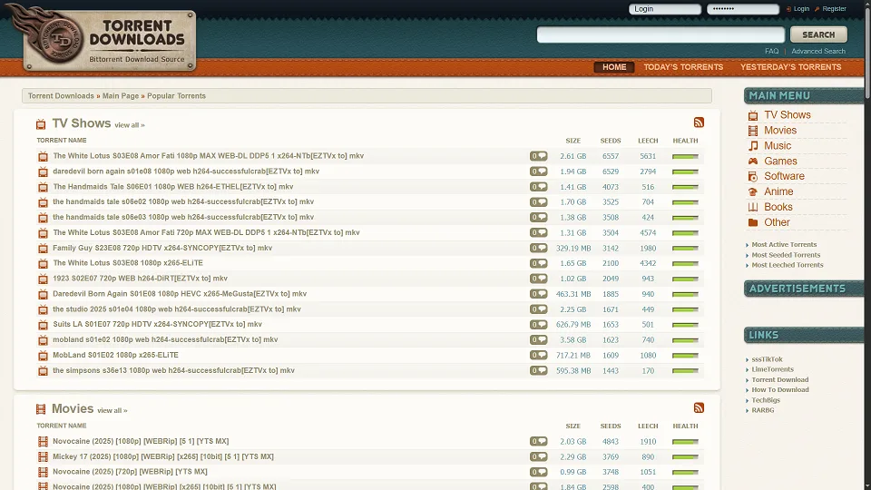 Torrent Downloads